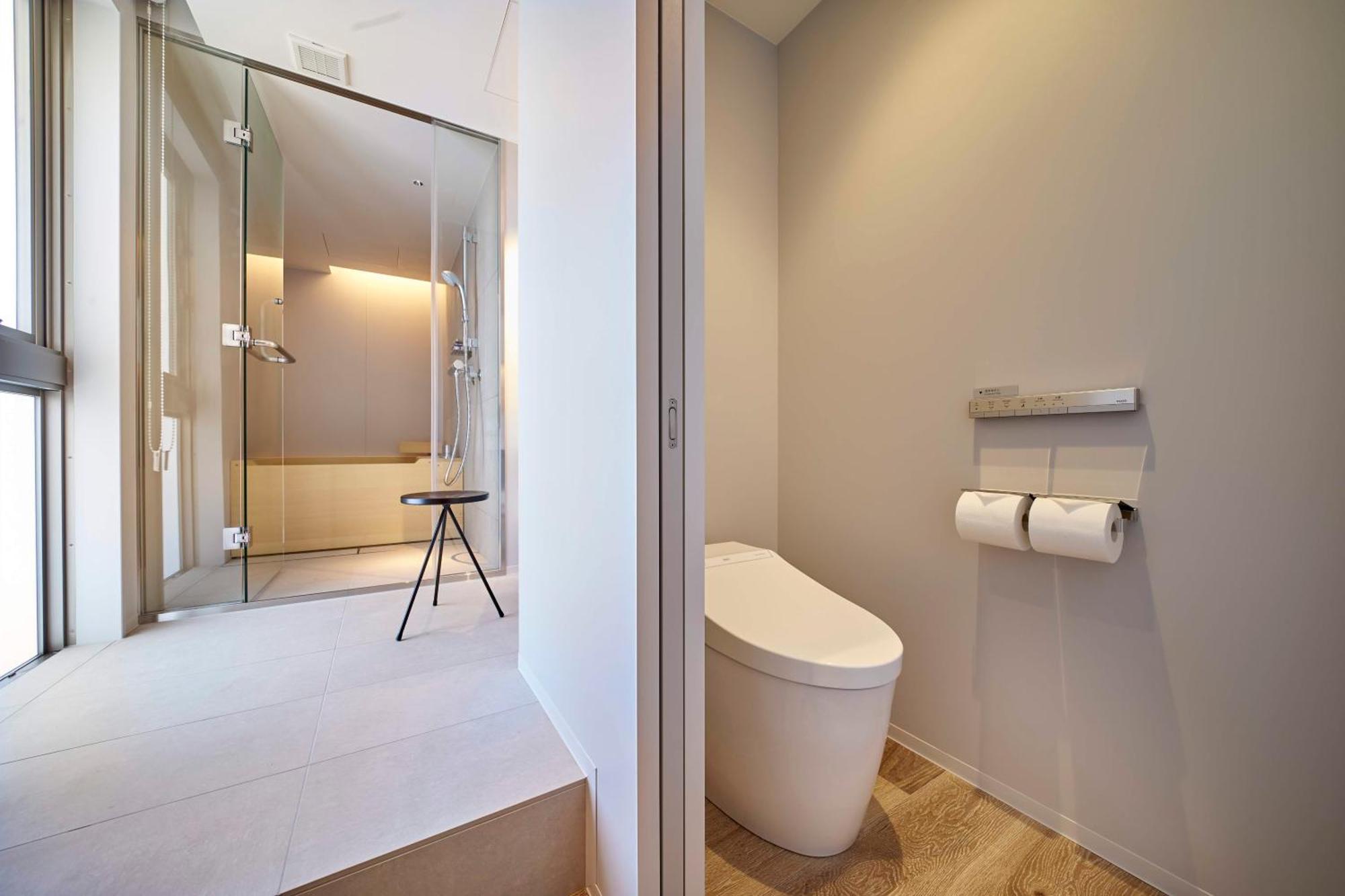 Premier Zweibettzimmer mit Hinoki-Badewanne